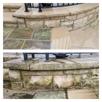 Pressure washing